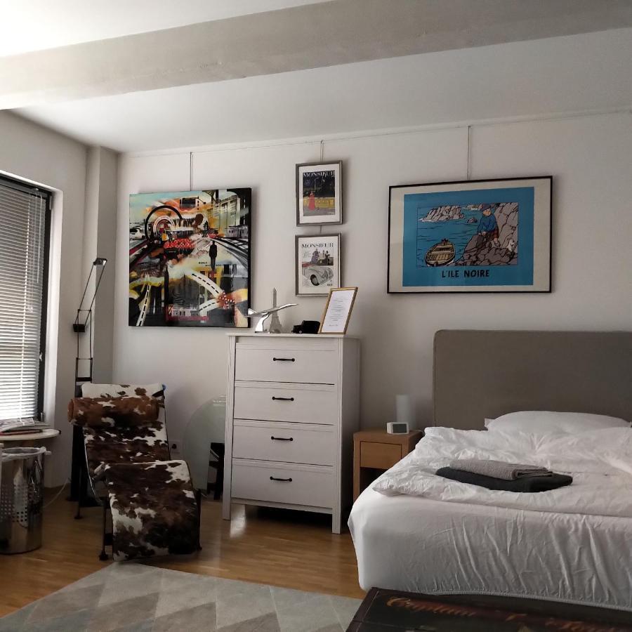 Grosszuegiges Zimmer Mit Badezimmer In Rheinwohnung Cologne Exterior photo